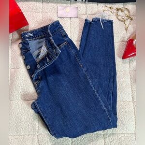 Women's Old Navy OG Straight Button-Fly Jeans Women's Size 4